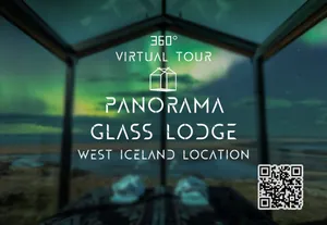 Panorama Glass Lodge West Iceland location