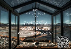 Panorama Glass Lodge South Iceland location