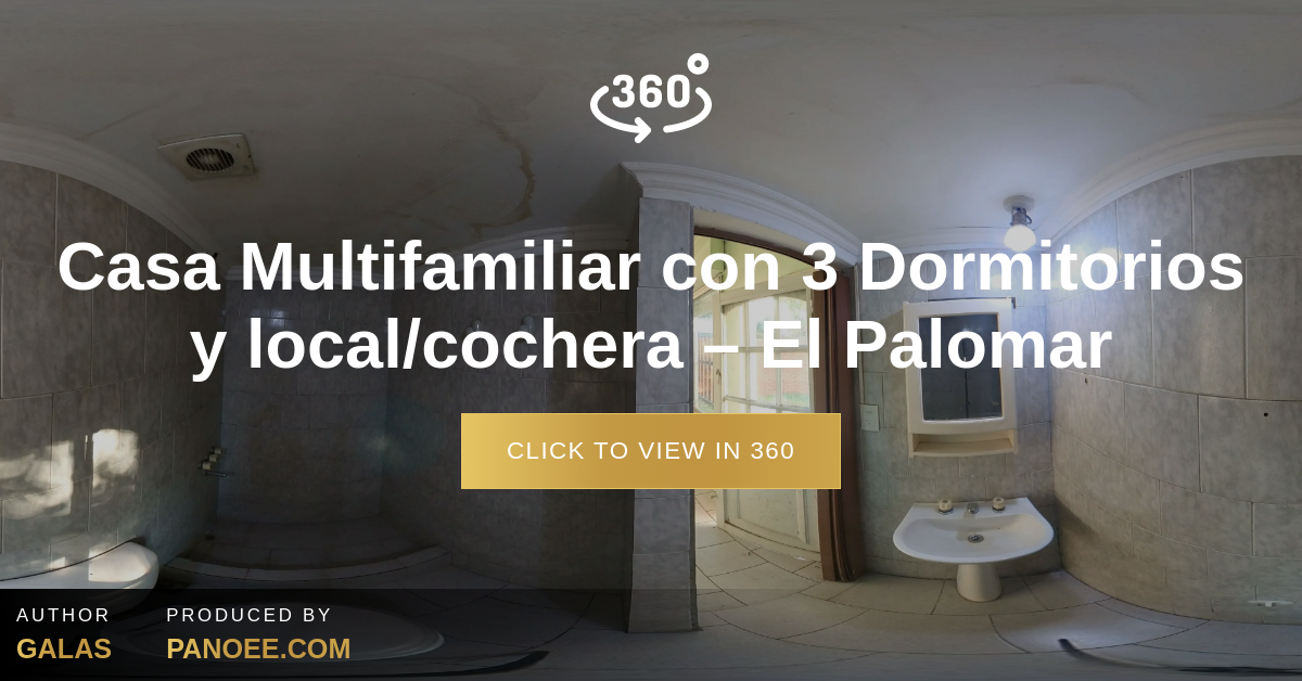 Casa Multifamiliar con 3 Dormitorios y local/cochera – El Palomar