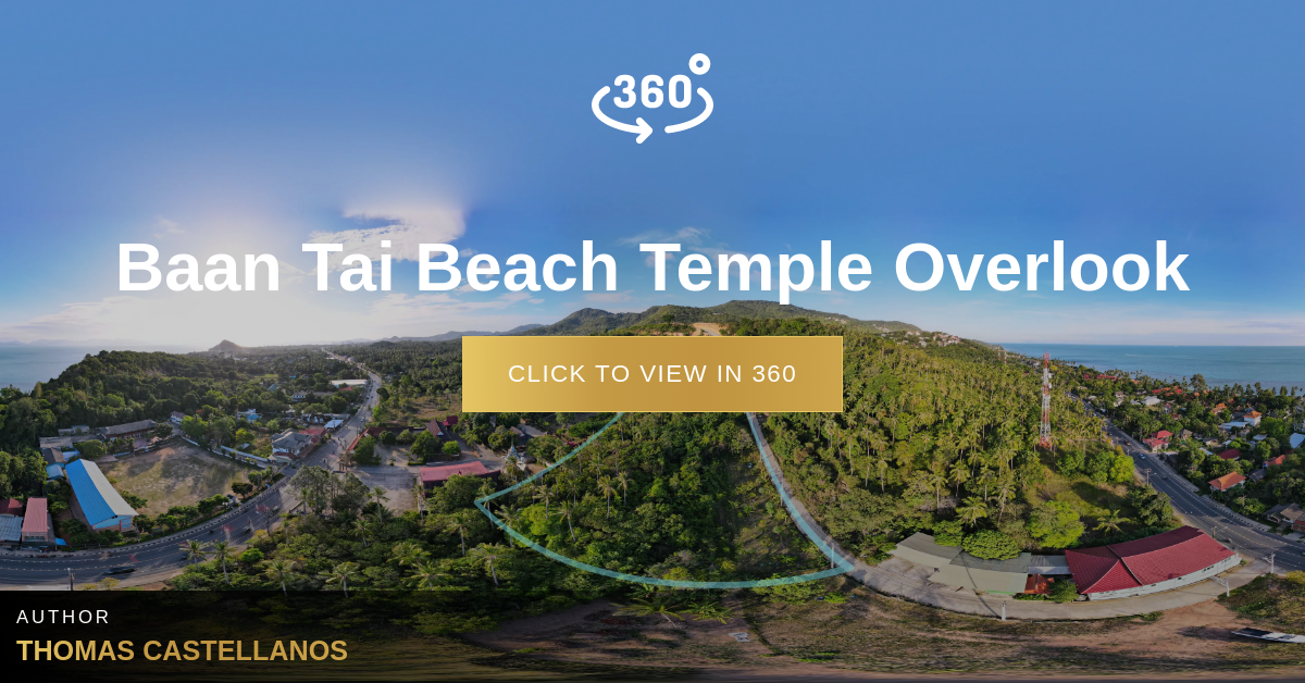 Baan Tai Beach Temple Overlook