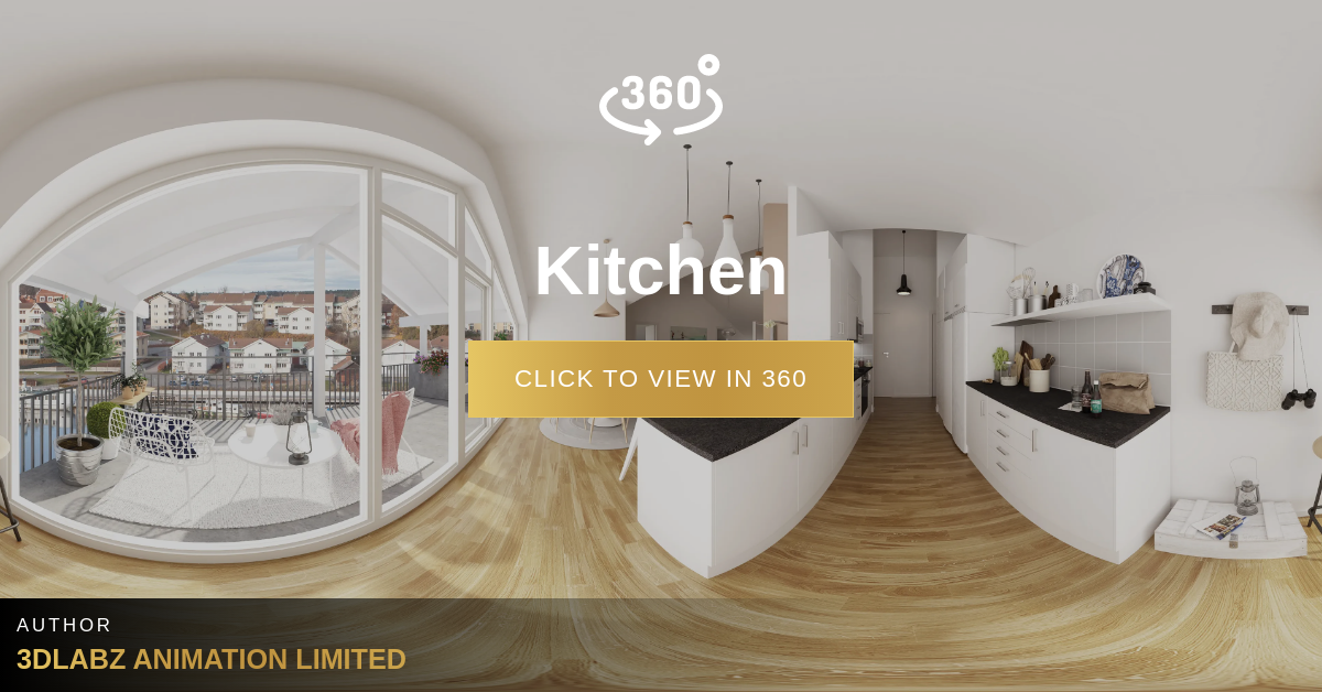 Kitchen 360 design and 360 view