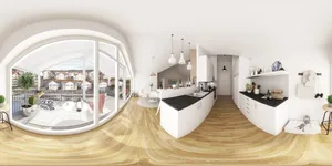 Kitchen 360 design and 360 view