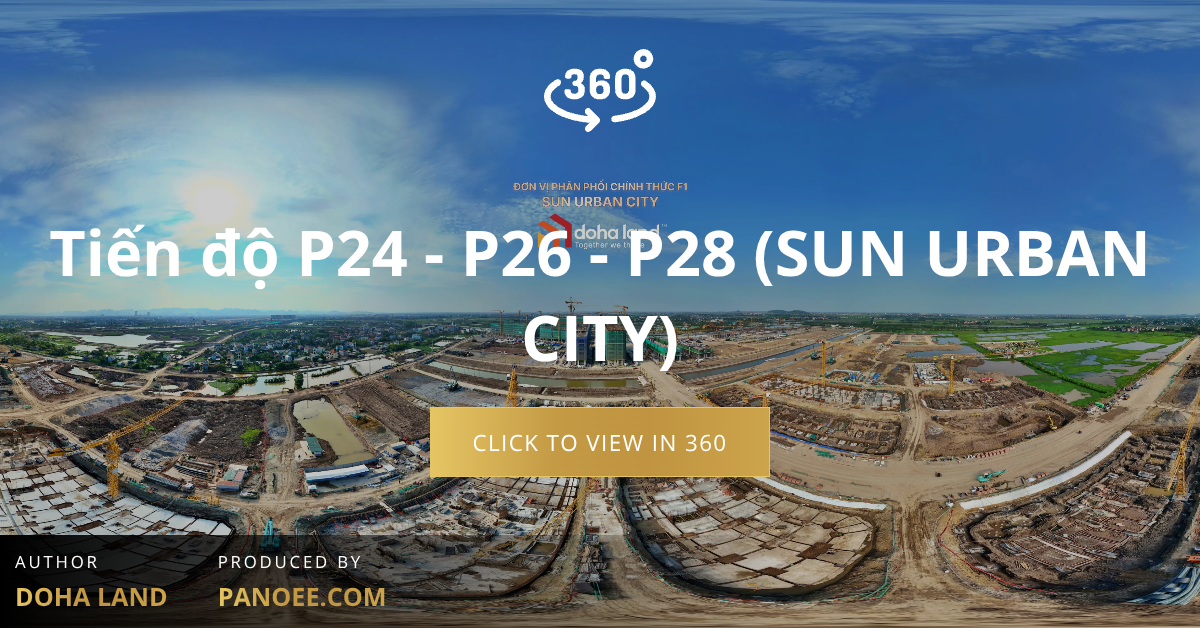 Tiến độ P24 - P26 - P28 (SUN URBAN CITY)