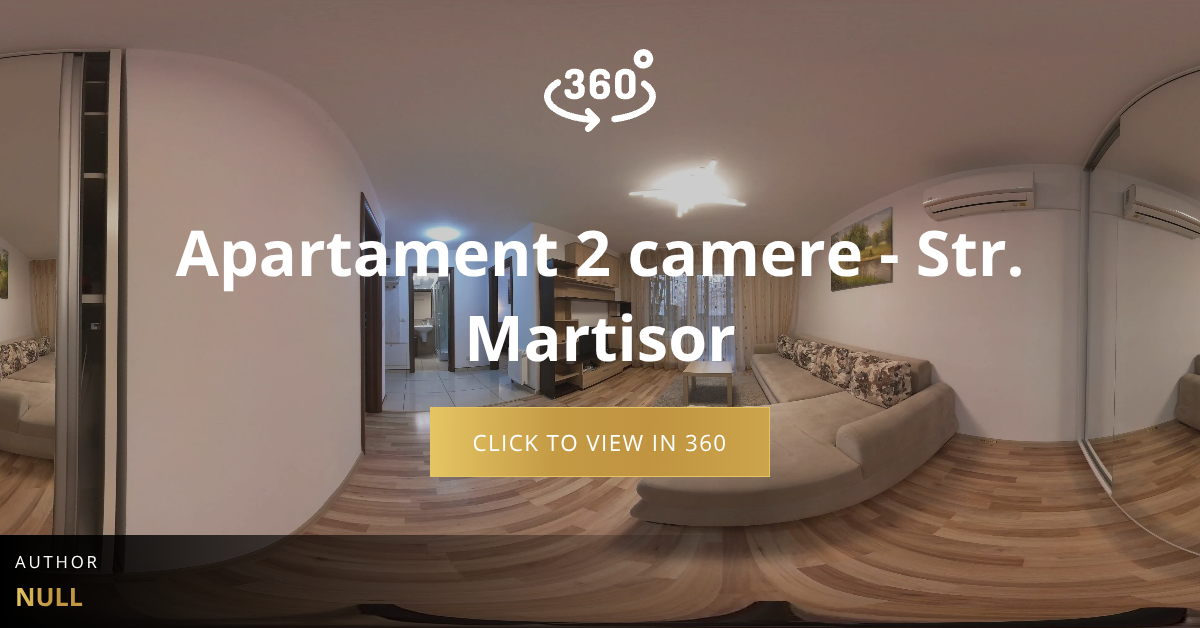 Apartament 2 camere - Str. Martisor